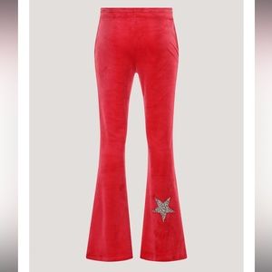 Red Paris Hilton Brand Tracksuit Track Pants